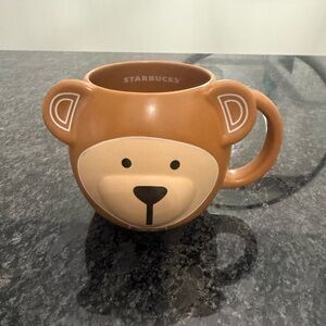 NWT Starbucks Bear Face Mug